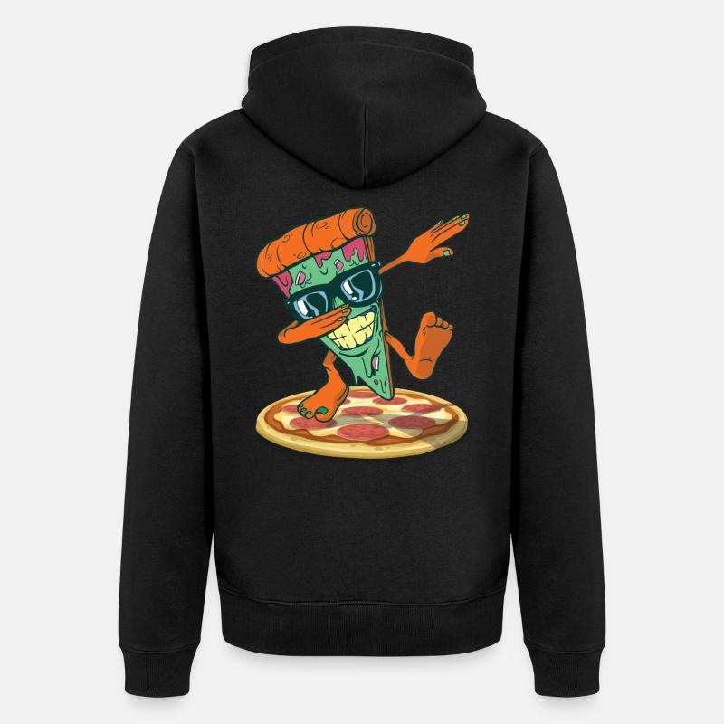Dabbende Pizza - Veste à capuche bio Premium Unisexe - noir