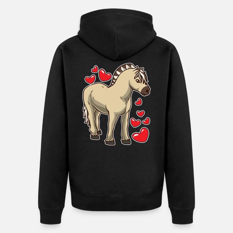 Fjordferd Cadeau - Veste à capuche bio Premium Unisexe - noir
