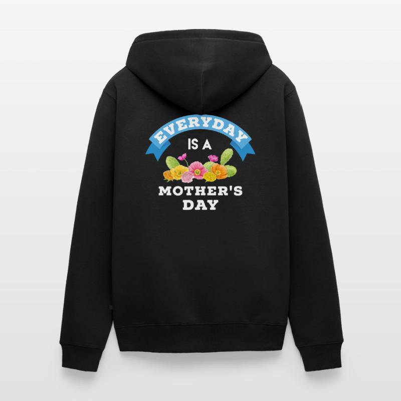 Muttertag, Muttertag, Muttertag, Muttertag Unisex Premium Bio Zip Hoodie