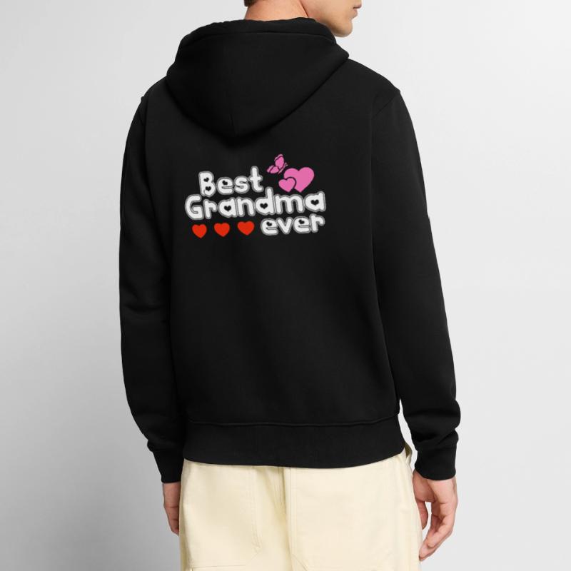Muttertag, Muttertag, Muttertag, Muttertag Unisex Premium Bio Zip Hoodie