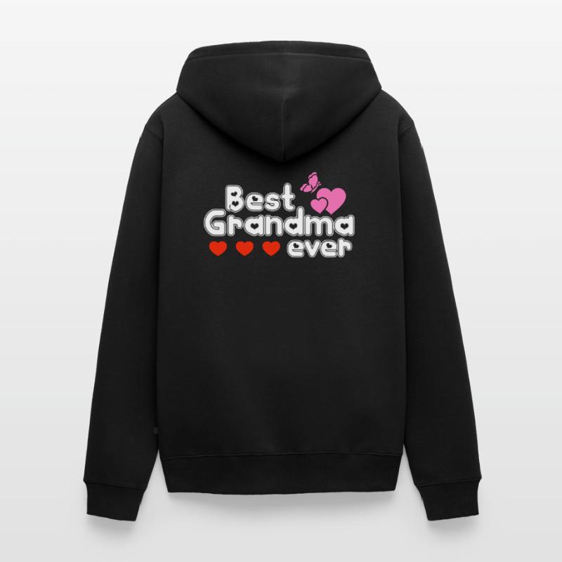 Muttertag, Muttertag, Muttertag, Muttertag Unisex Premium Bio Zip Hoodie