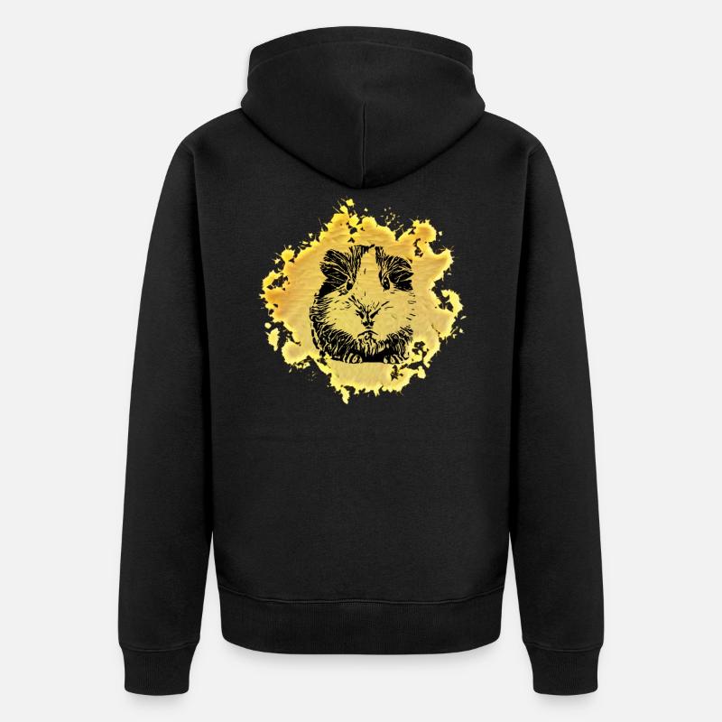 Cobaye - Veste à capuche bio Premium Unisexe - noir