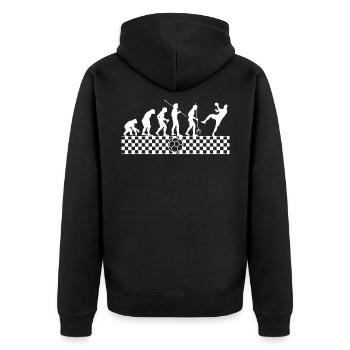 Handball sports Handballer Handballspieler - Veste à capuche bio Premium Unisexe - noir - Dos - Nico (187cm)