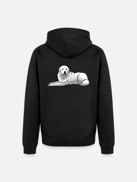 Sturer - Unisex Premium Organic Zip Hoodie - black
