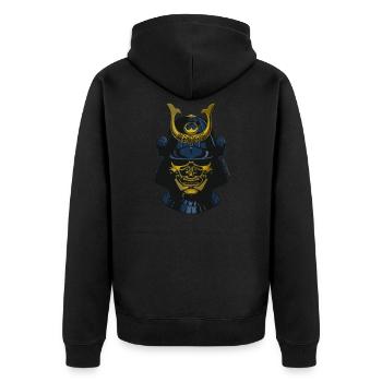Ronin - Veste à capuche bio Premium Unisexe - noir - Dos - Nico (187cm)