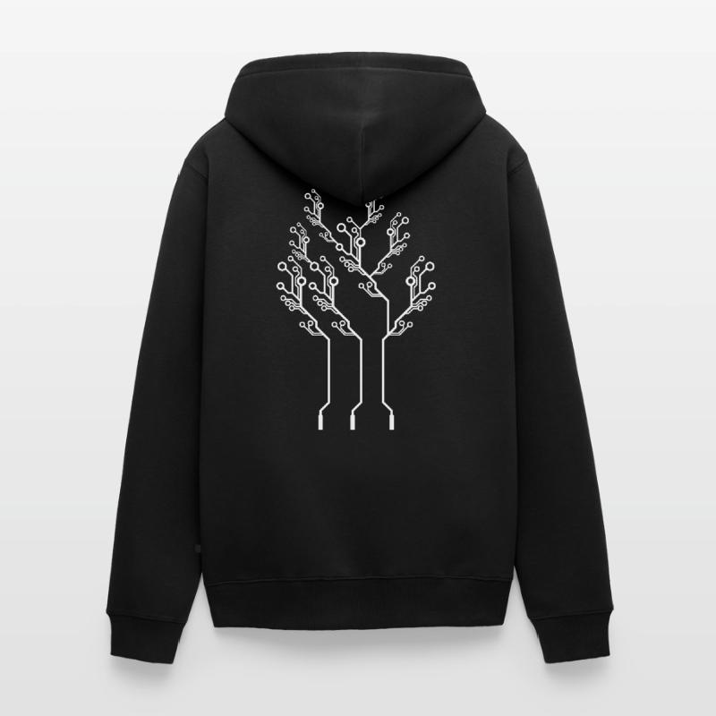 Computer programmer computer science nerd gift Unisex Premium Organic Zip Hoodie
