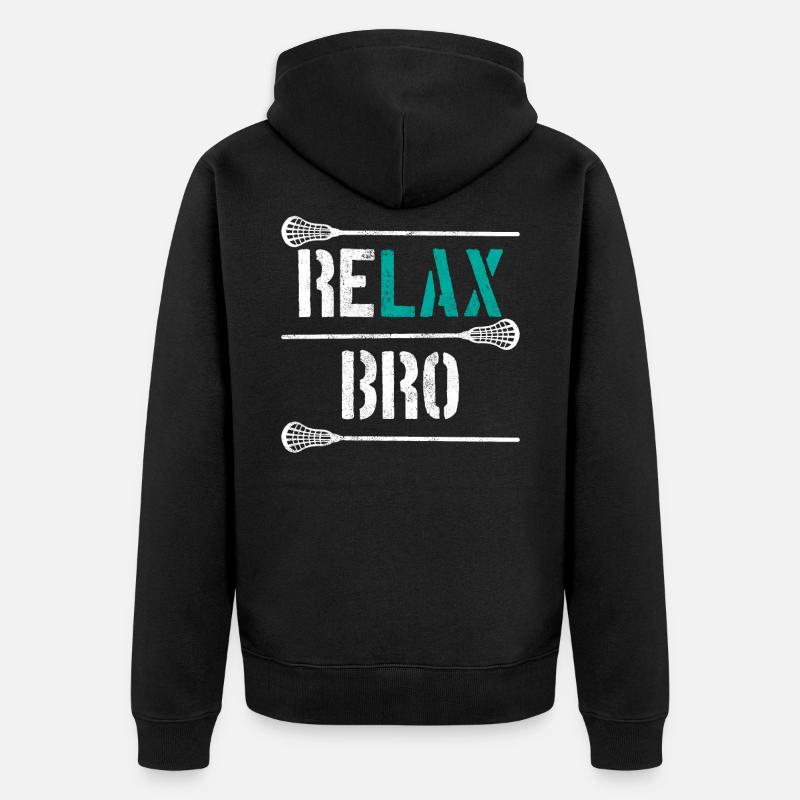 CROSSE - Veste à capuche bio Premium Unisexe - noir