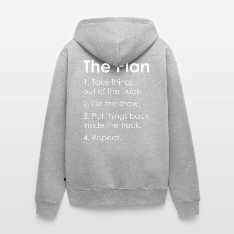 STAGEHAND CREW PLAN technicien en éclairage cadeau Veste à capuche bio Premium Unisexe