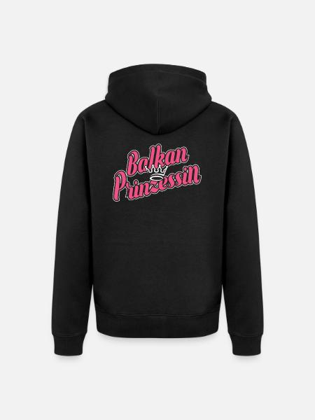 Balkans Balkans Balkans Yugoslavia Brate - Unisex Premium Organic Zip Hoodie - black