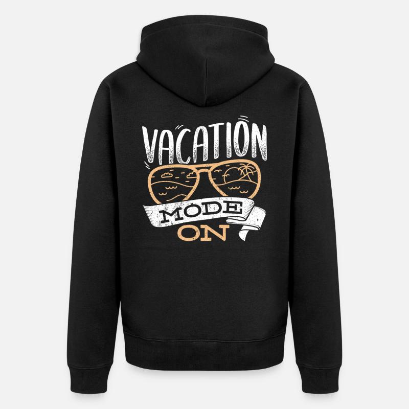 Spring Break Gateaway - Veste à capuche bio Premium Unisexe - noir