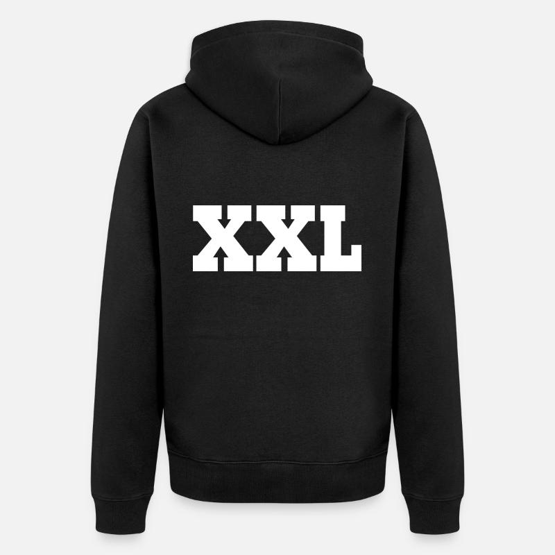 XXL - Veste à capuche bio Premium Unisexe - noir