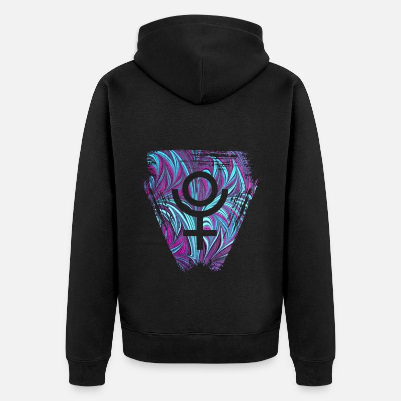 pluton e 74 - Veste à capuche bio Premium Unisexe - noir