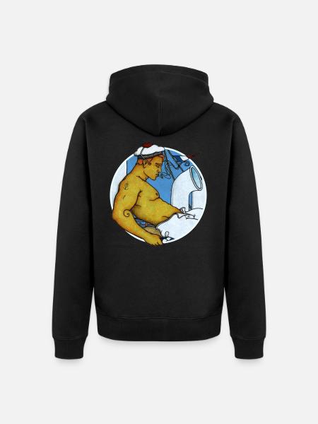 MATROSE - Unisex Premium Bio Zip Hoodie - Schwarz