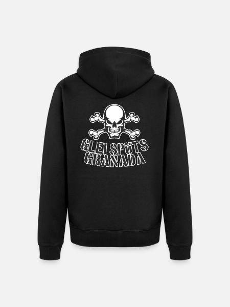 Granada - Unisex Premium Bio Zip Hoodie - Schwarz
