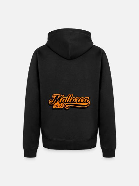 Mallorca 2023 - Unisex Premium Organic Zip Hoodie - black