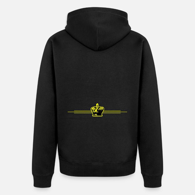 Ligne Krone - Veste à capuche bio Premium Unisexe - noir