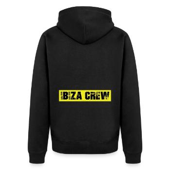 Ibiza Équipage - Veste à capuche bio Premium Unisexe - noir - Dos - Nico (187cm)
