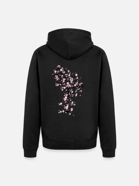 Flamingoo GeomeTRIX bunt - Unisex Premium Bio Zip Hoodie - 