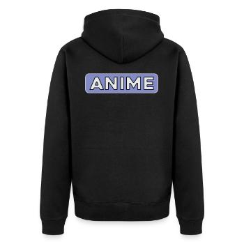 Anime Skateboard Otaku Car Slap - Veste à capuche bio Premium Unisexe - noir - Dos - Nico (187cm)