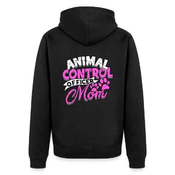 Sauvetage animal Bien-être animal Chien Chat Animal de compagnie Li - Veste à capuche bio Premium Unisexe - noir - Dos - Nico (187cm)