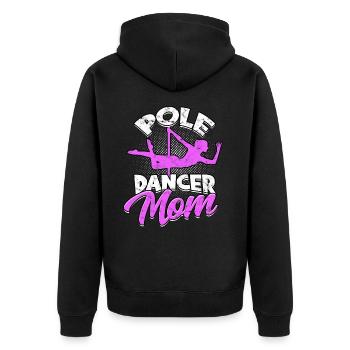 Pole Dance Gift Dancer Gift Idea Fitness - Veste à capuche bio Premium Unisexe - noir - Dos - Nico (187cm)