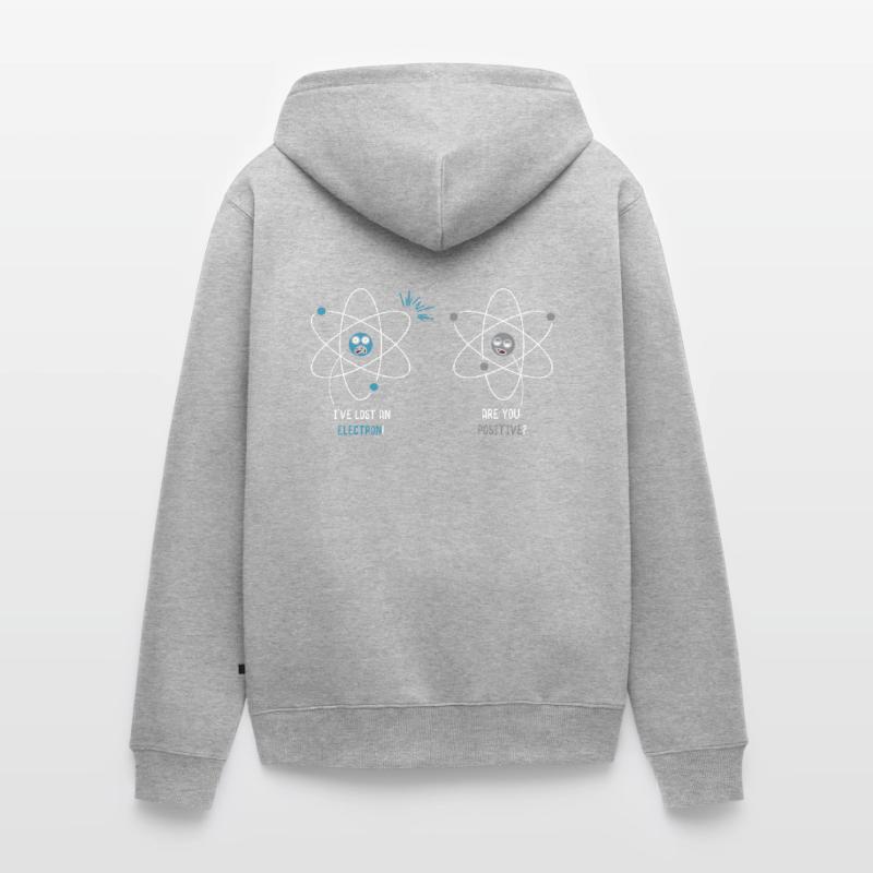 Quantum Physics Science Formula Unisex Premium Organic Zip Hoodie