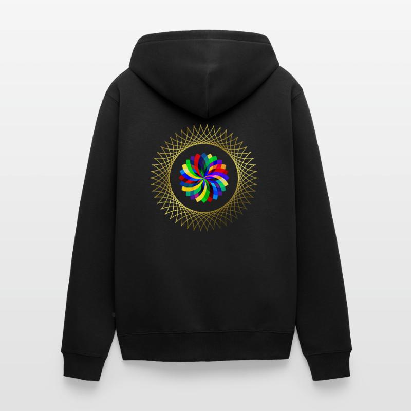 Graphic - graphic pattern - geometric pattern Unisex Premium Organic Zip Hoodie