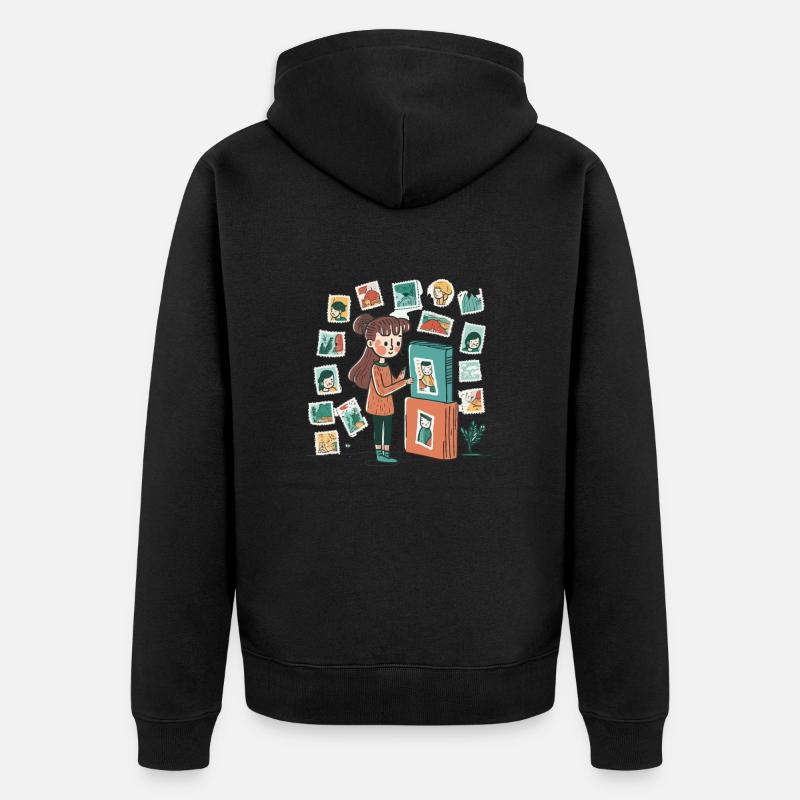 Science Geek: Expérience scientifique - Veste à capuche bio Premium Unisexe - noir