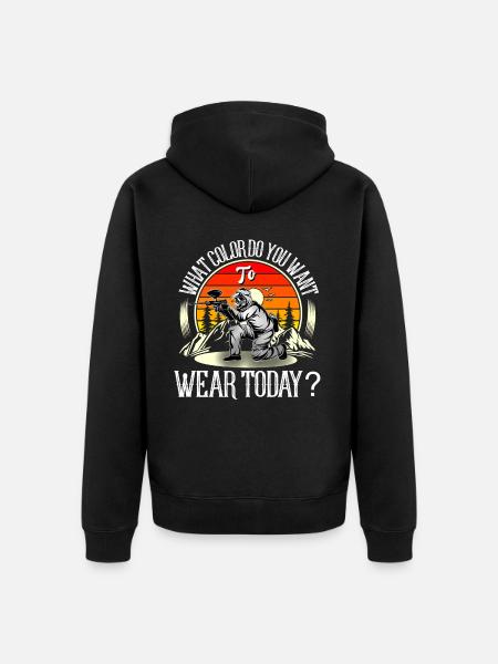 Paintball - Unisex Premium Organic Zip Hoodie - black
