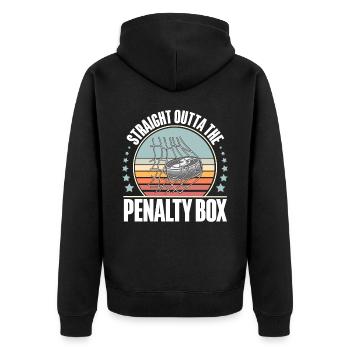 Eishockey Hockey sur glace - Veste à capuche bio Premium Unisexe - noir - Dos - Nico (187cm)