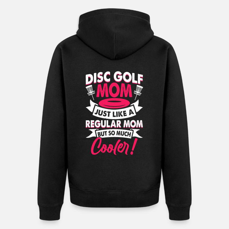 Discgolf Disc Golf - Veste à capuche bio Premium Unisexe - noir