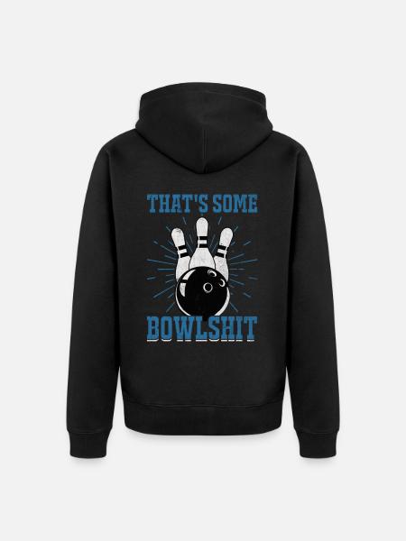 Bowling - Veste à capuche bio Premium Unisexe - noir