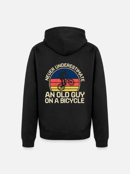 Vélo cycliste - Veste à capuche bio Premium Unisexe - noir
