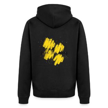 Sauvez les abeilles. - Veste à capuche bio Premium Unisexe - noir - Dos - Nico (187cm)