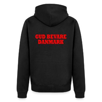 Gud bevare danmark - Veste à capuche bio Premium Unisexe - noir - Dos - Nico (187cm)