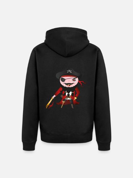 John Plank - Veste à capuche bio Premium Unisexe - noir