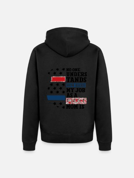 Polizei Polizist Polizeibeamte - Unisex Premium Bio Zip Hoodie -