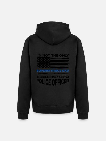 Polizei Polizist Polizeibeamte - Unisex Premium Bio Zip Hoodie - 