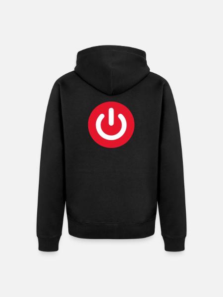 Programmer - Unisex Premium Organic Zip Hoodie - black