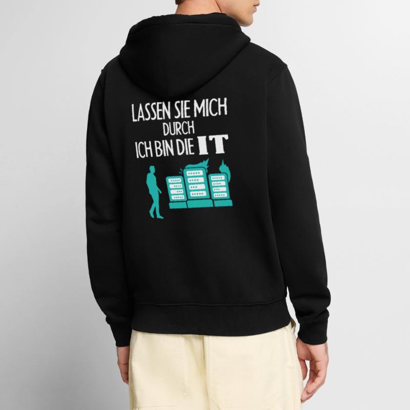 Programming computer scientist computer Unisex Premium Organic Zip Hoodie