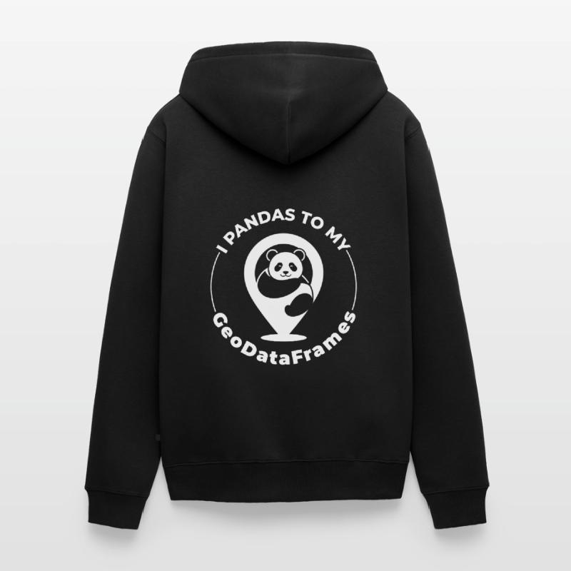 GeoDataFrames Pandas GIS Python Programming Unisex Premium Organic Zip Hoodie