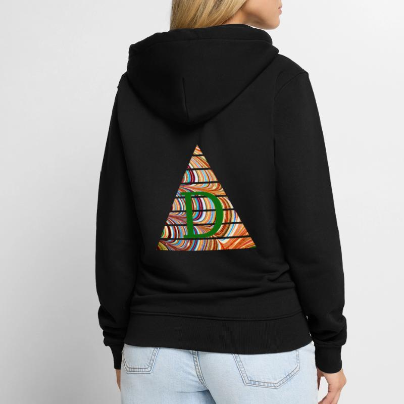 triangle e 56 d Veste à capuche bio Premium Unisexe