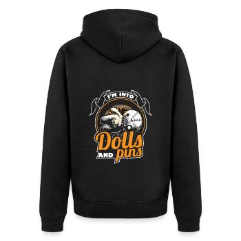 Voodoo Magic Curse Cadeau - Veste à capuche bio Premium Unisexe - noir - Dos - Nico (187cm)