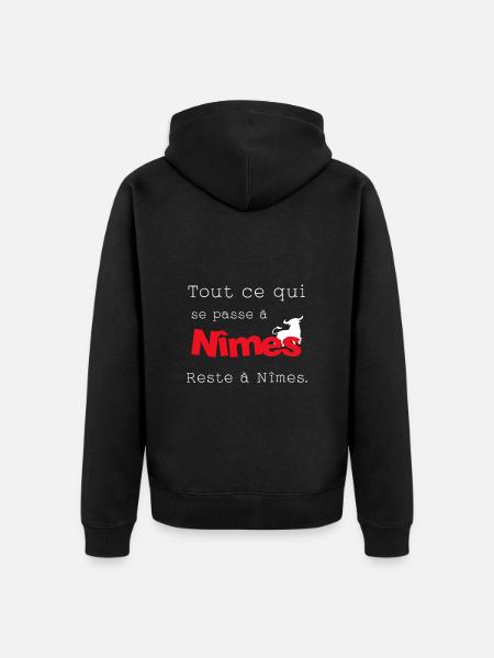 Féria de Nîmes - Veste à capuche bio Premium Unisexe - noir