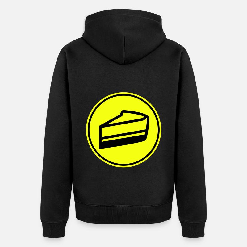 Gâteau au fromage - Veste à capuche bio Premium Unisexe - noir