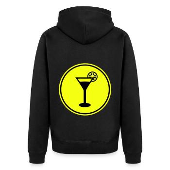 Alcool Tequilla - Veste à capuche bio Premium Unisexe - noir - Dos - Nico (187cm)