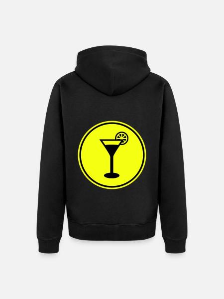 Alcool Tequilla - Veste à capuche bio Premium Unisexe - noir