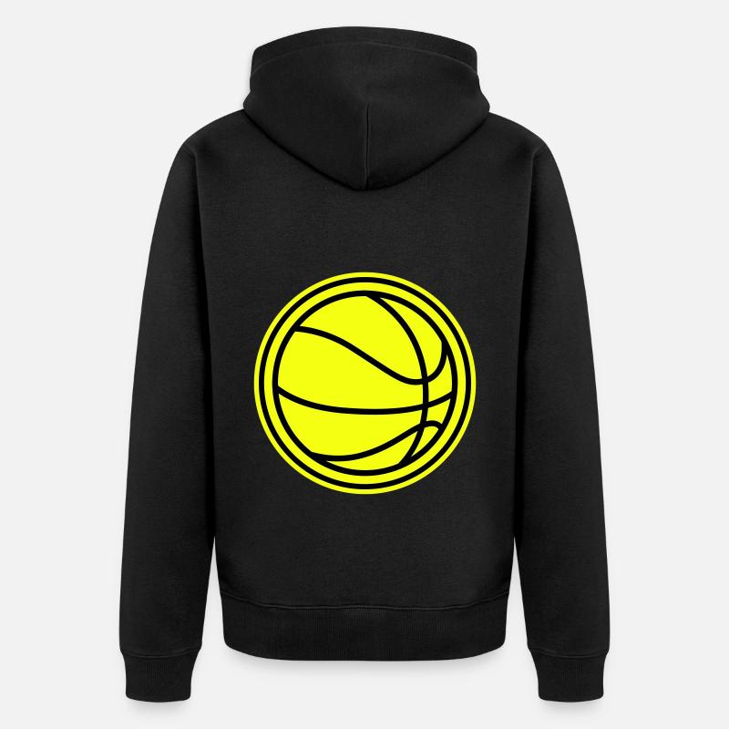 Basket-ball - Veste à capuche bio Premium Unisexe - noir