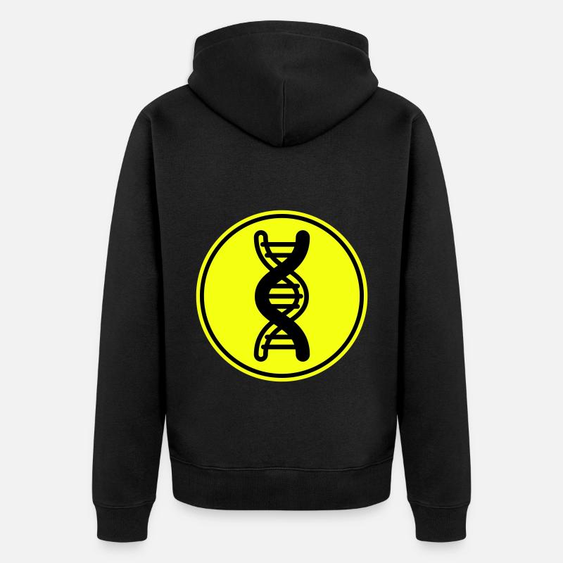 Symbole adn - Veste à capuche bio Premium Unisexe - noir