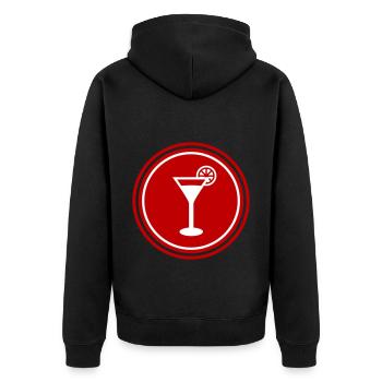 Alcool Tequilla - Veste à capuche bio Premium Unisexe - noir - Dos - Nico (187cm)
